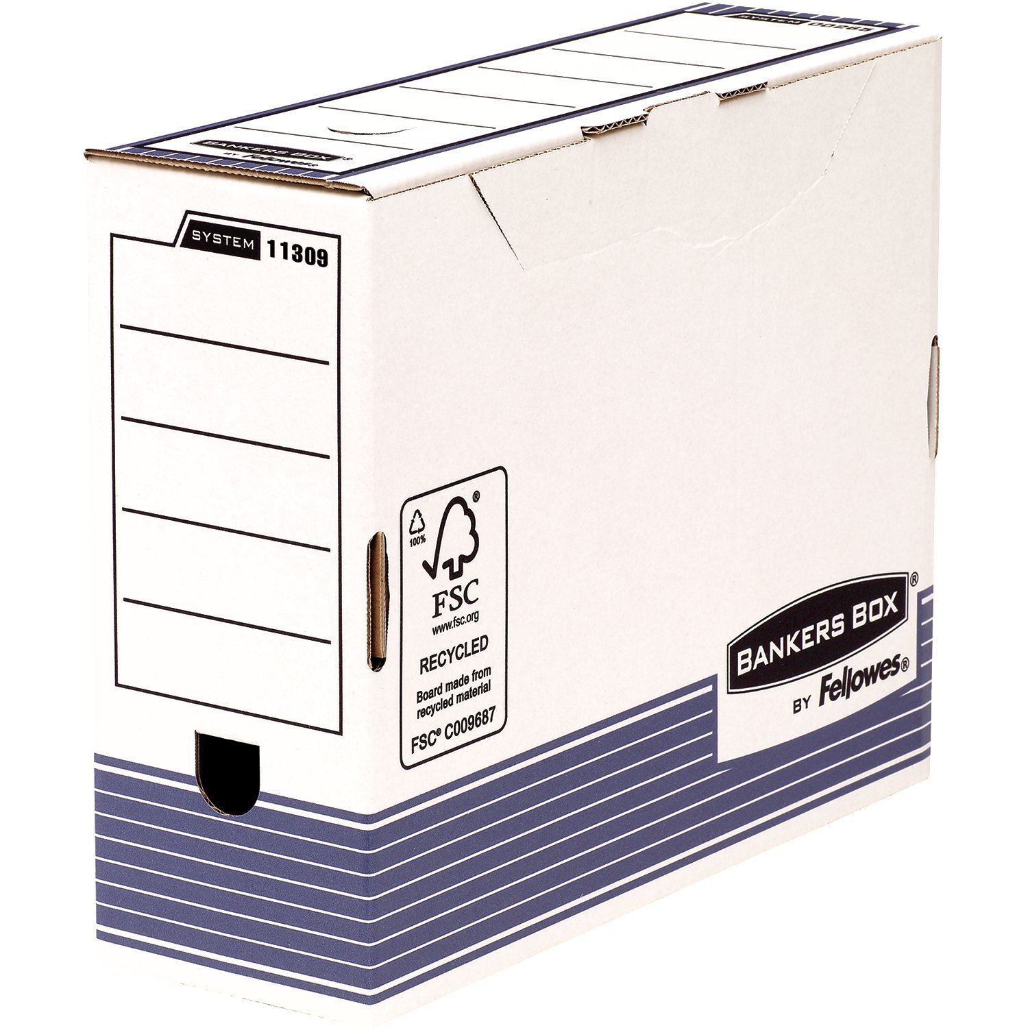 Bankers Box 1130902 A4 Archive Box, Pack of 10, 100 mm 100 mm, A4