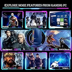 Mini Gaming PC, 12Th Gen Core i9-12900H Up to 5