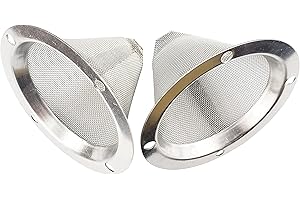 R & G HOME AND YARD 2 PCS-Cone-Type Spark Arrestor Screen 2.8”