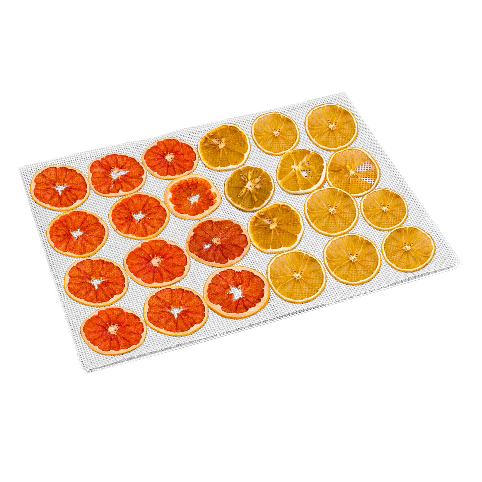 Kwasyo Pack of 10pcs Reusable Non Stick Food Dehydrator Sheets for Fruit Dryer Flexible BPA-Free 14.96 * 11.02"