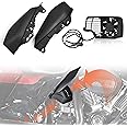 VEISUTOR CoolFlow Fan for Road Glide, Oil Cooler Fan with Heat Shield for Harley Touring CVO Road Glide Limited Tri Glide CVO Ultra Limited Electra Glide Ultra Classic 2017-2024