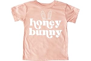 Olive Loves Apple Honey Bunny Easter Shirt for Baby and Toddler Youth Girls