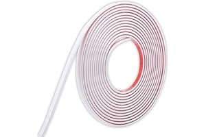 10m Peel and Stick Molding Trim, Flexible Mirror Wall Ceiling Floor Cabinet Tile Edge Moulding