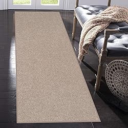 Home Queen Solid Color Custom Size Runner Area Rug