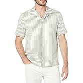 Vince Men's Cabana Stripe S/S Button Down