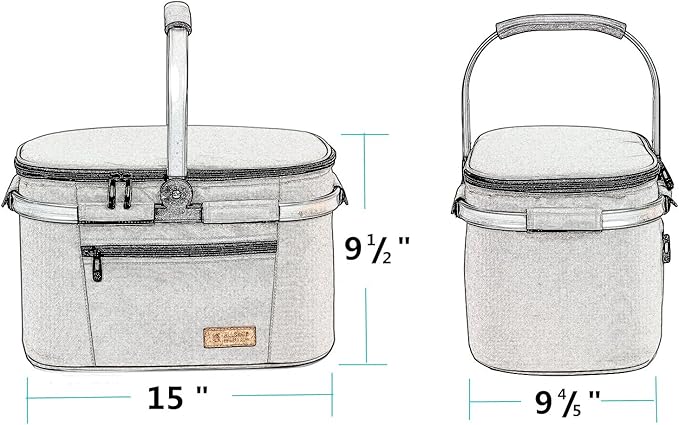 allcamp picnic basket
