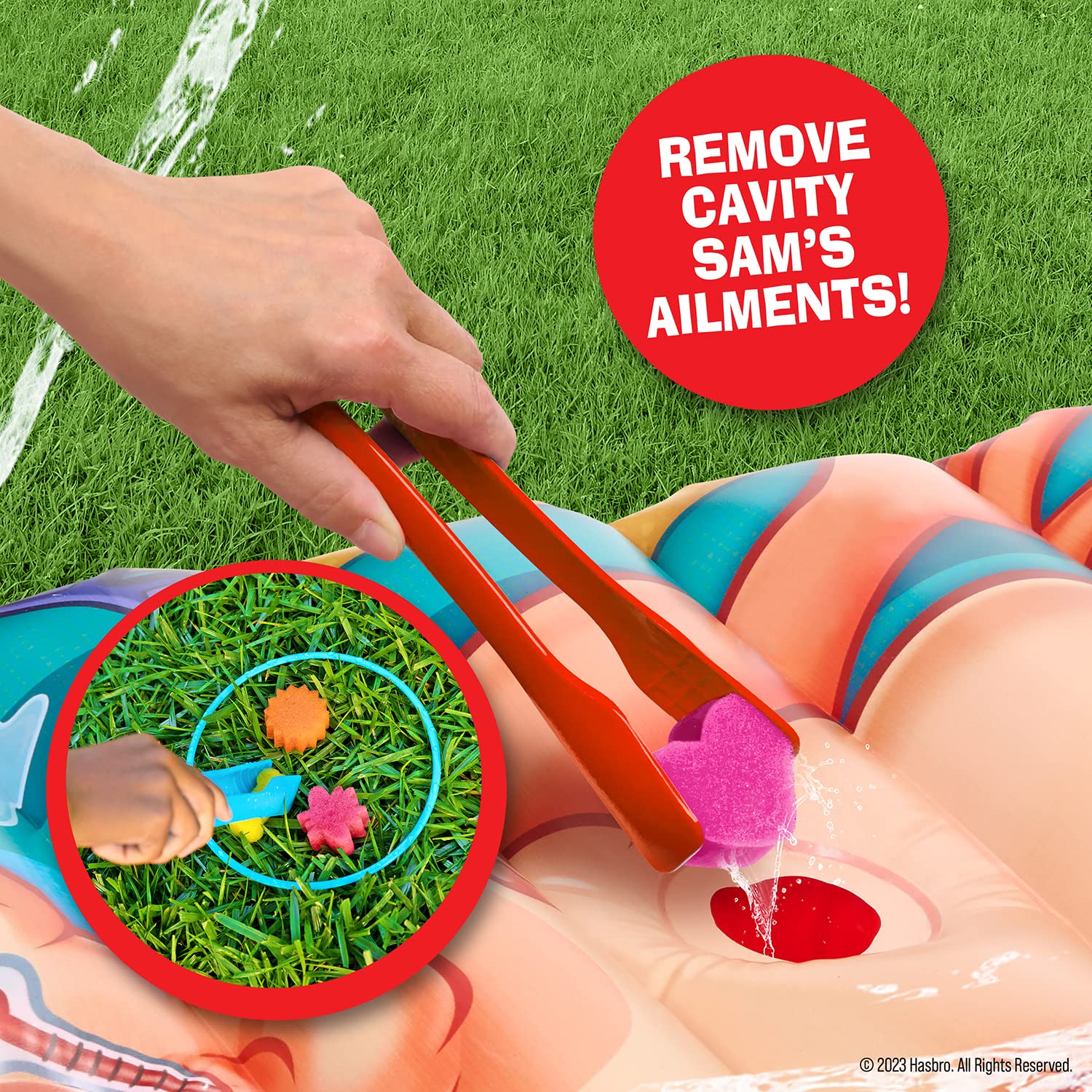Hasbro Operation Splash Game – Family Game for Your Yard – More Water, More Fun!