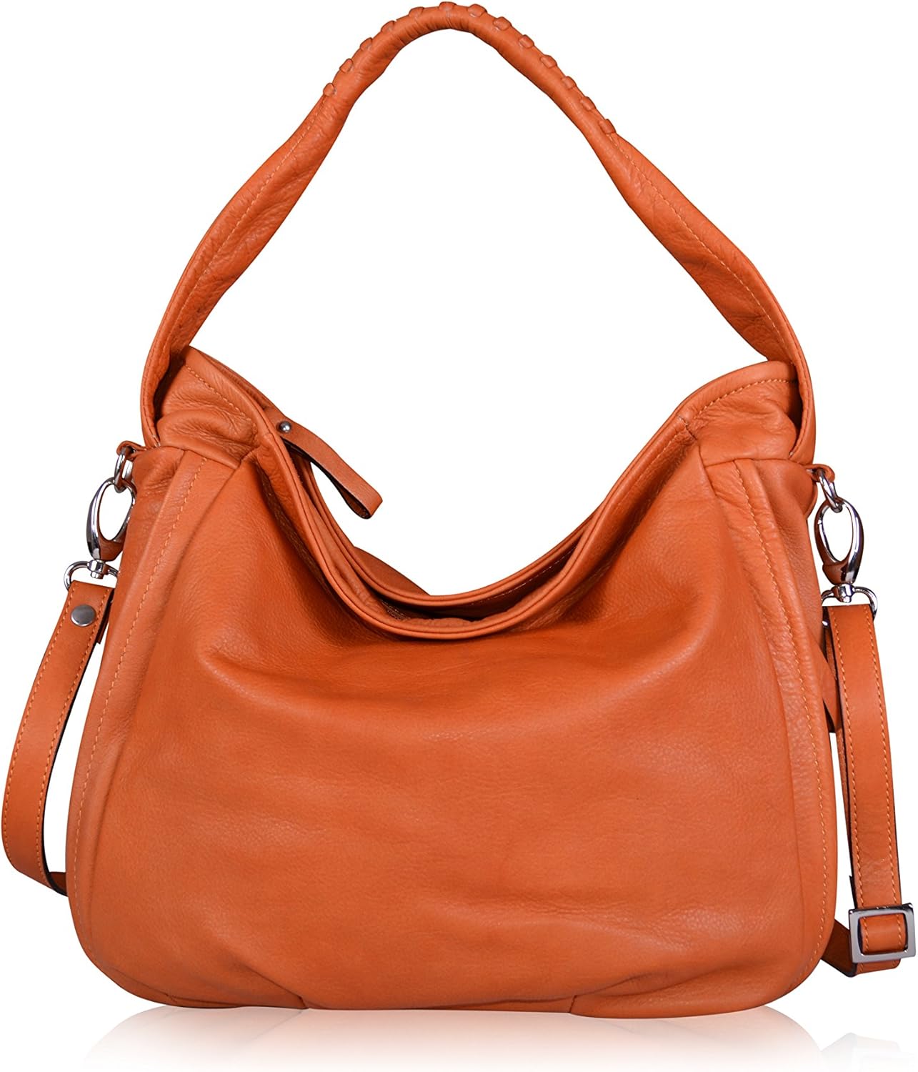 JiaDanweng Damen Crossbody Bag Schwarz Leder Schultertasche Henkeltasche Handtaschen Umhängetasche Handy Elegant Groß für Frauen - Handytasche Klein mit Schultergurt, Shopping Tasche