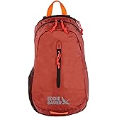 Eddie Bauer Stowaway Packable Sling Bag | Travel | Outdoor | Lightweight | Compact | Ripstop Nylon, Maroon-10L
