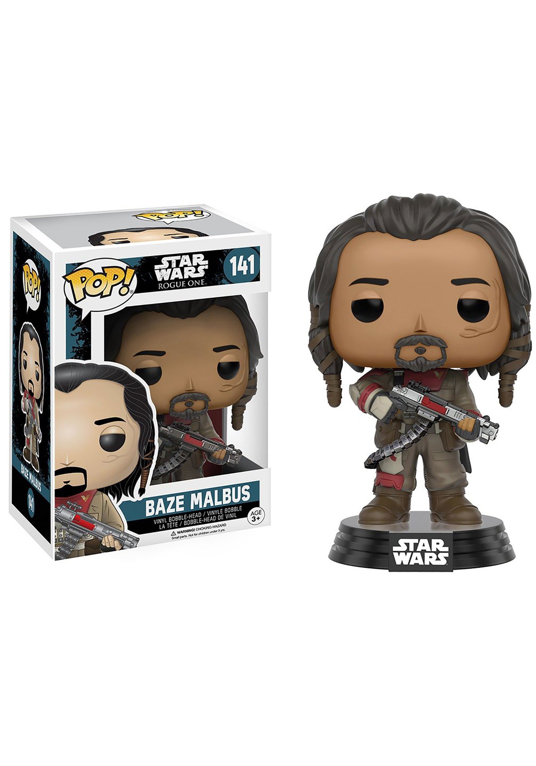 Funko Pop! 10456 Movie: Star Wars Rogue One - Baze Malbus Figure