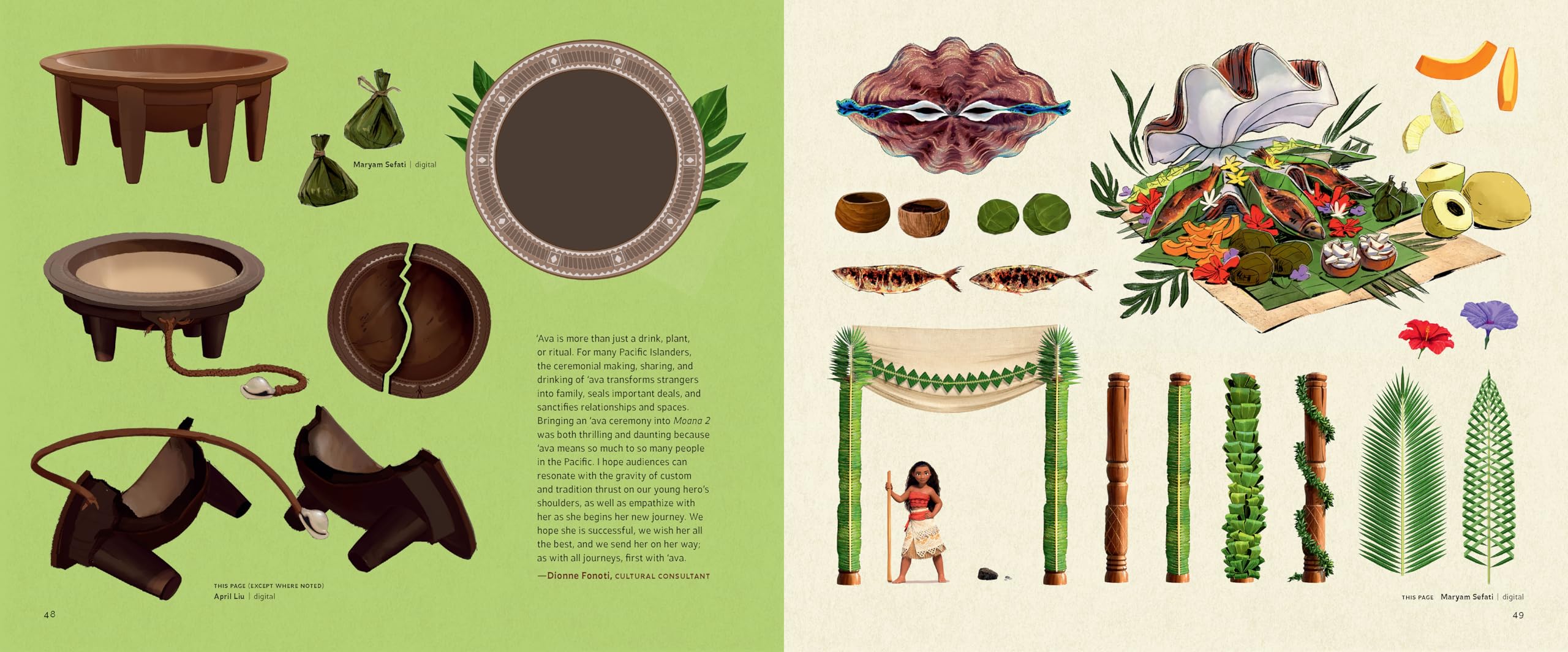Disney The Art of Moana 2