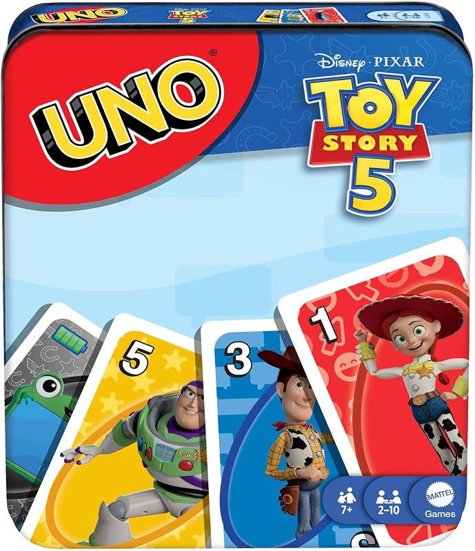 UNO Disney et Pixar Toy Story 5 Jeu de Cartes