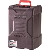 Coleman Propane Lantern Carry Case, Double-Walled for Lantern Protection | Carry Handle Folds Down, Removable Plastic Insert, Secure Top Latch, Easy Loading