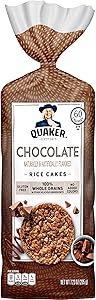 Quaker Rice Cakes Chocolate Crunch, 7.23 oz