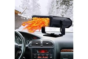 JOTUPLUN Upgrade Car Heater, Fast Heating for Automotive Windshield Defrosting and Defoging Compatible with Cigarette Lighter Suitable for Cars SUV Truck and Trailer