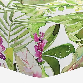 tropical crib sheet