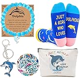 CORNER RUNNER Dolphins Gifts Merch - Cute Dolphin Accessories for Dolphin Lovers, Birthday or Christmas Gifts