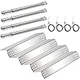 Hisencn Replacement Parts for Kitchen Aid 720-0733 720-0733A 720-0954, Grill Parts for Kitchenaid 4 Burner 740-0781 740-0780 720-0745 720-0745b Gas Grill Burner, Heat Plate and Igniter Electrode Kit