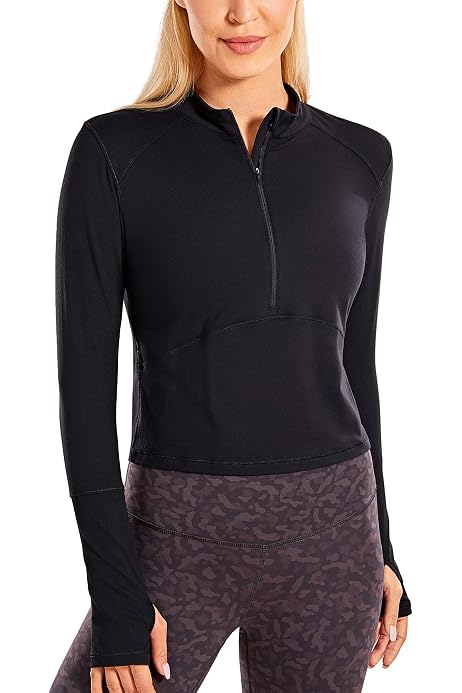 Vsaiddt Women's Athletic Half Zip 
