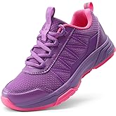 DREAM PAIRS Boys Girls Shoes Kids DuraPlay Tennis Footwear Non Slip Athletic Running Walking Lightweight Lace Up Sneakers for Little/Big Kid