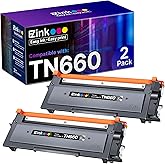 E-Z Ink TN660 Toner Cartridge Replacement Compatible with Brother TN660 TN-660 TN630 High Yield to Use for HL-L2380DW HL-L2320D HL-L2340DW DCP-L2540DW MFC-L2700DW MFC-L2720DW Printer (Black, 2 Pack)