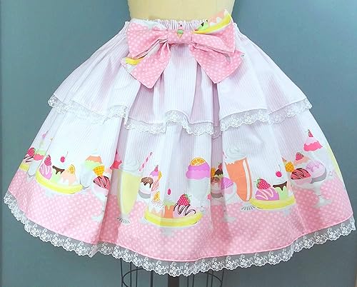 plus size pastel skirt