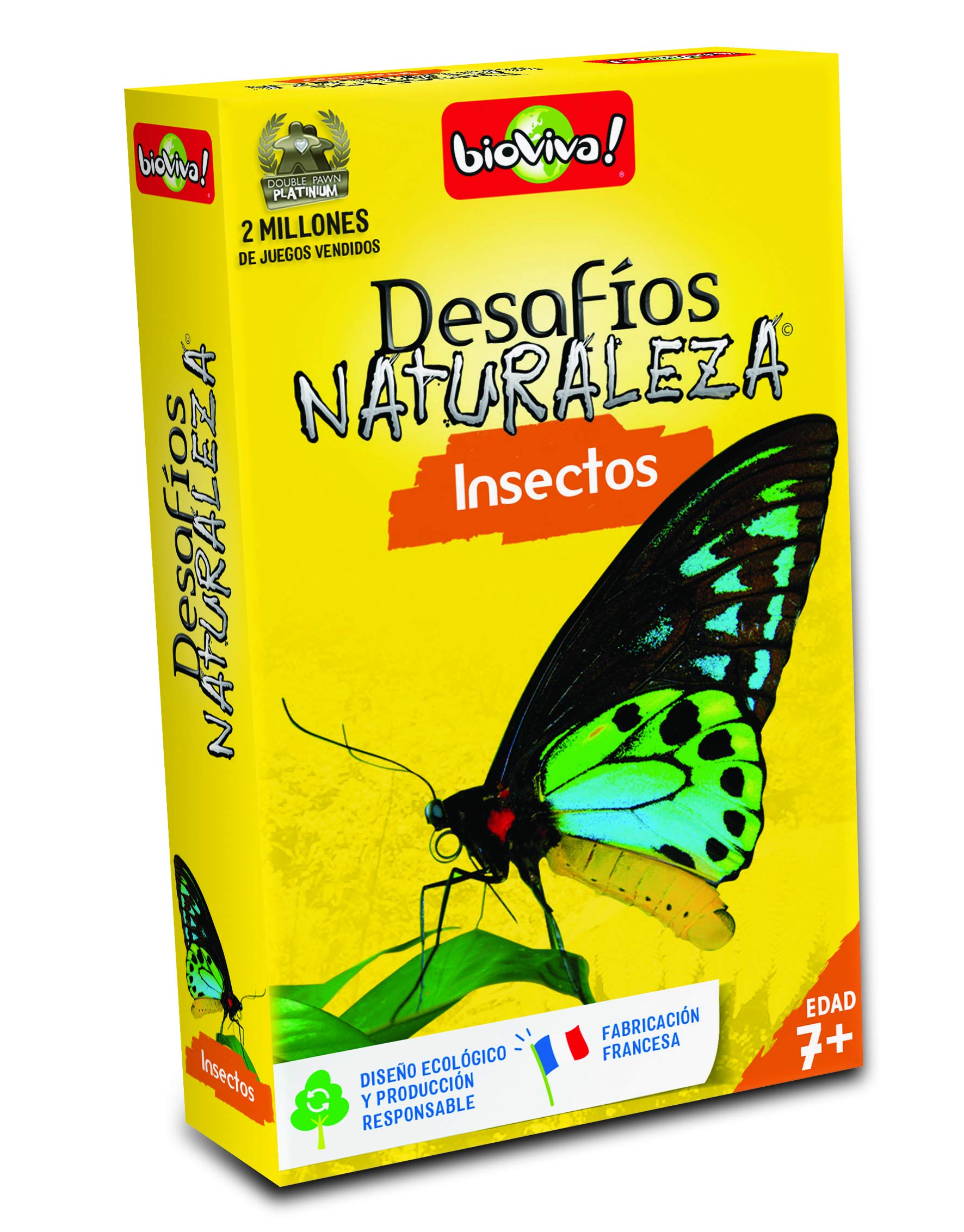 Bioviva Nature Challenges Animals- Insectos Card Game