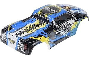 LAEGENDARY 1:10 Scale RC Cars Replacement Parts for Legend Truck: Car Shell - Part Number LG-SJ01BY - Compatible with Legend Model with LED Lights