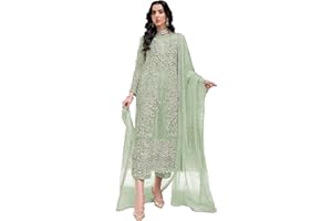 Shriva Fashion women's ready to wear embroidered eid festival pakistani salwar kameez suit for women (1032)