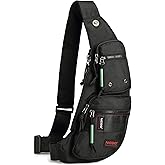 NICGID Sling Bag Chest Shoulder Backpack Crossbody Bags Casual Daypack for Men Women