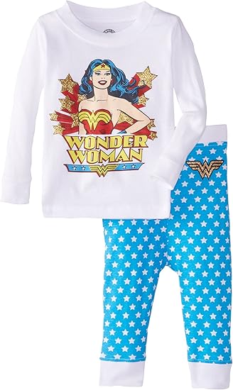 wonder woman baby pajamas