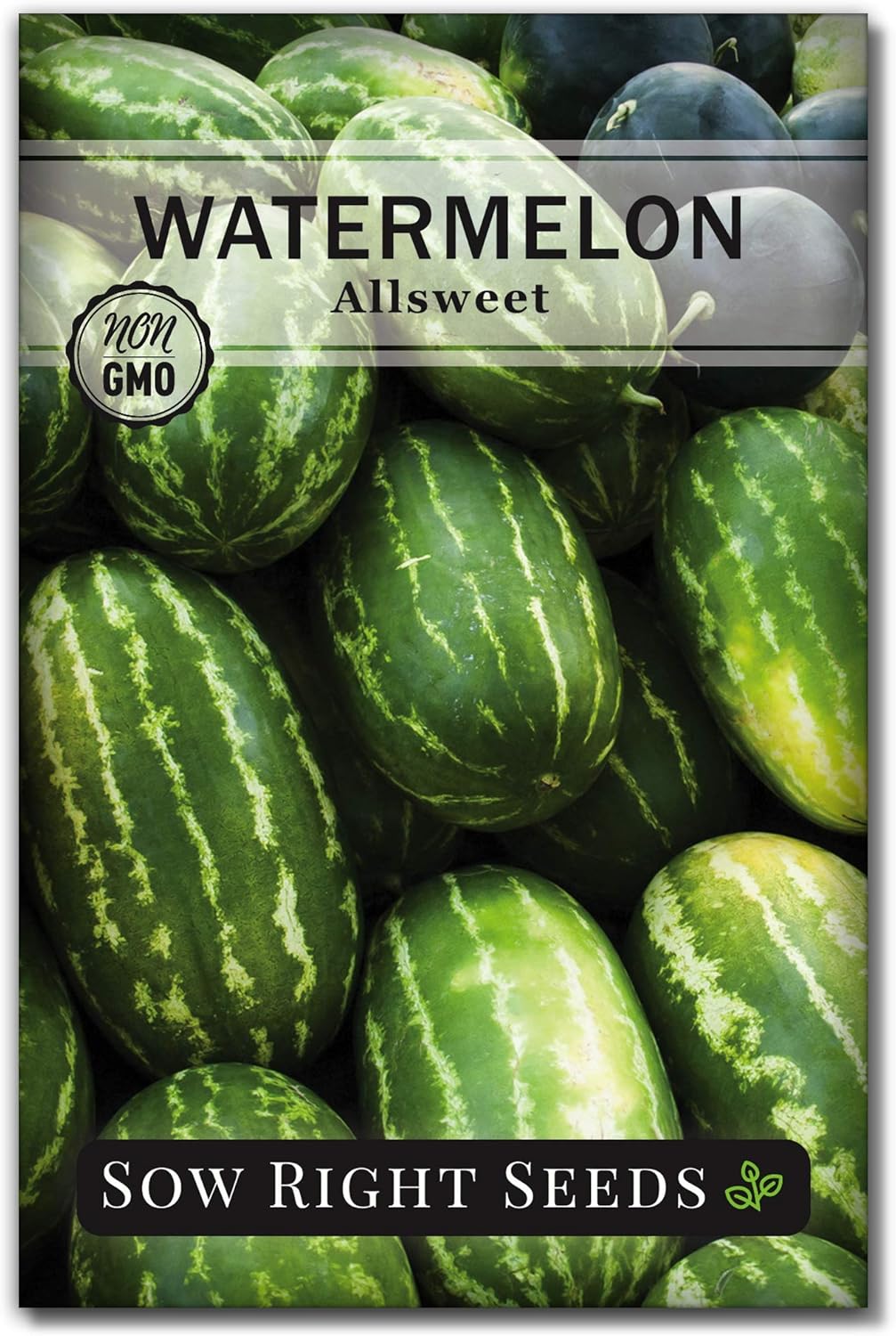 Amazon Com Sow Right Seeds Watermelon Seed Collection For Planting All Sweet Crimson Sweet Sugar Baby And Yellow Crimson Watermelons Non Gmo Heirloom Seeds To Plant A Home Vegetable Garden