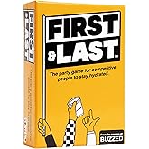 First & Last by Buzzed: 250-Card Drinking Card Game for Adults – A Wild Ride of Firsts, Lasts & Laughs Made for Game Night, P