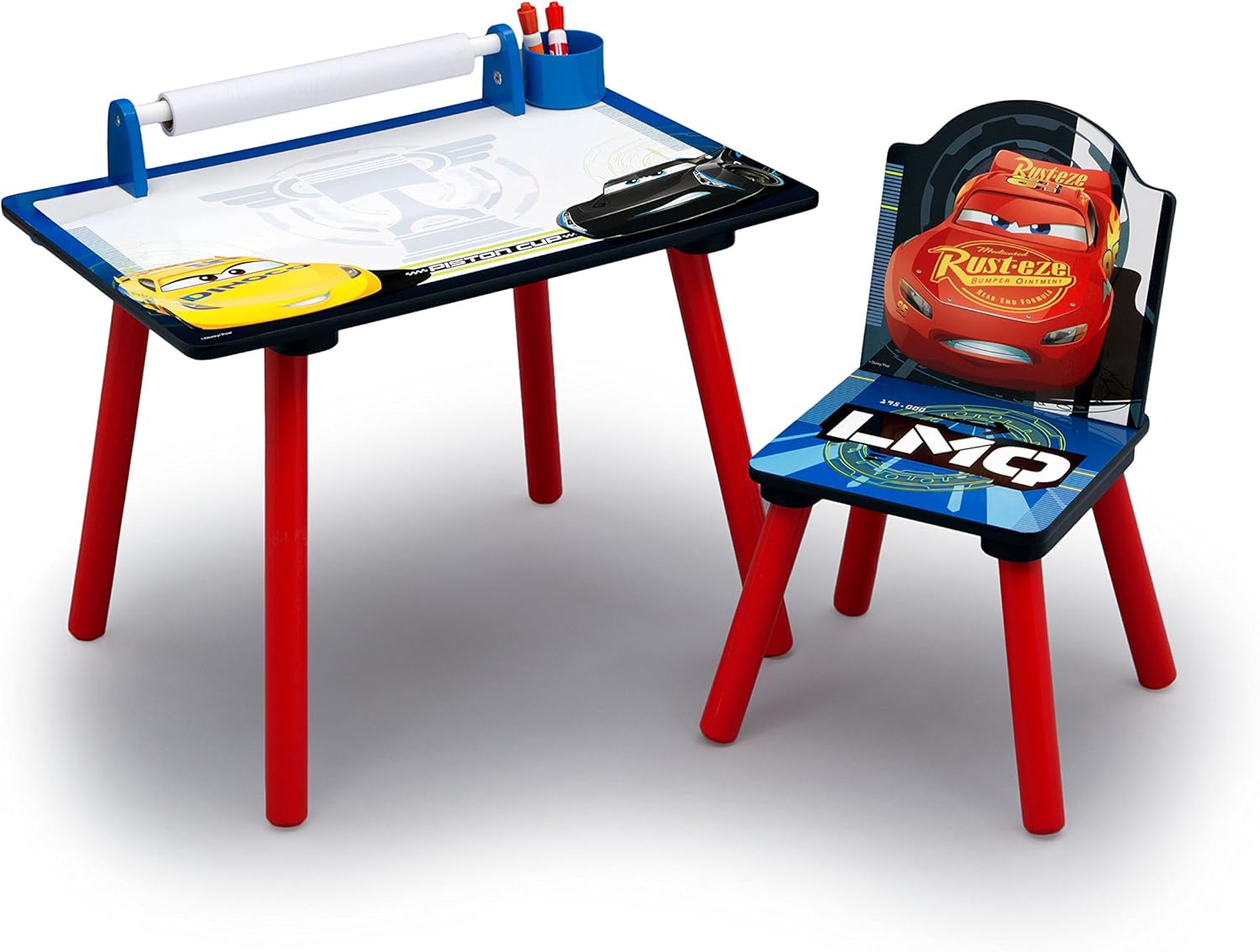 disney cars activity table