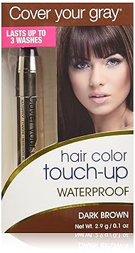 Cover Your Gray Waterproof Hair Color Touchup Stick Dark Brown