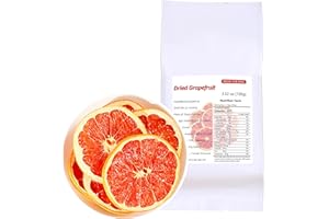 Dried Sliced Fruit Grapefruit 100g DIY Snack for Sweet & Tart Iced/Hot Tea -Grapefruit slices-Fruit tea Pamplemousse S��ch��