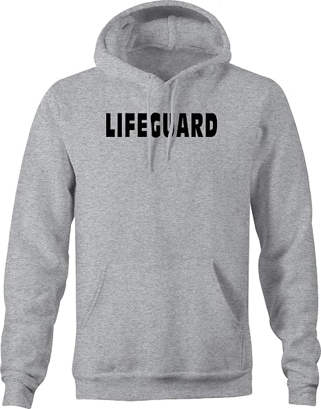 lifeguard hoodie gray