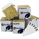 Twin Canaries Liquid Volume Conversion Chart Grodan 1.5" Rockwool Mini Blocks &ndash; 45 Pack Rockwool Cubes for Hydroponics, Seed Starter &amp; Cloning + 5 THCity Stakes