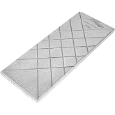 DMT DIAFLAT-95-PLUS Diamond Lapping Plate, 95 Micron Flattening Stone for Water, Oil &amp; Arkansas Stones, 0.0005&rdquo; Precision Whetstone Flattening Stone with Durable Hardcoat Technology, 10"L x 4"W