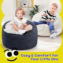 Hobestluk Bean Bag Chairs 2.5FT Beanbag Chair with