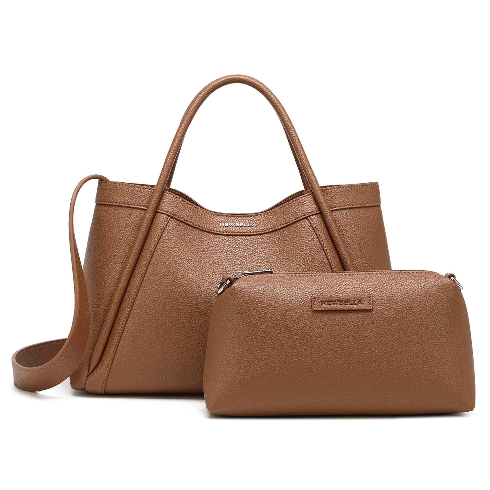 Photo 1 of (used)(see images) NEWBELLA Tote Bag for Women, Large Vegan Leather Hobo Bag with Shoulder Strap and Purse, Handbags & Crossbody Bags