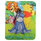 Winnie the Pooh "Hide and Seek" Kids Character lightweight Fleece Throw Blanket