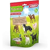 Schleich Farm World Blind Bag - Contains 3 Surprise Farm Animal Toys for Kids Ages 3+