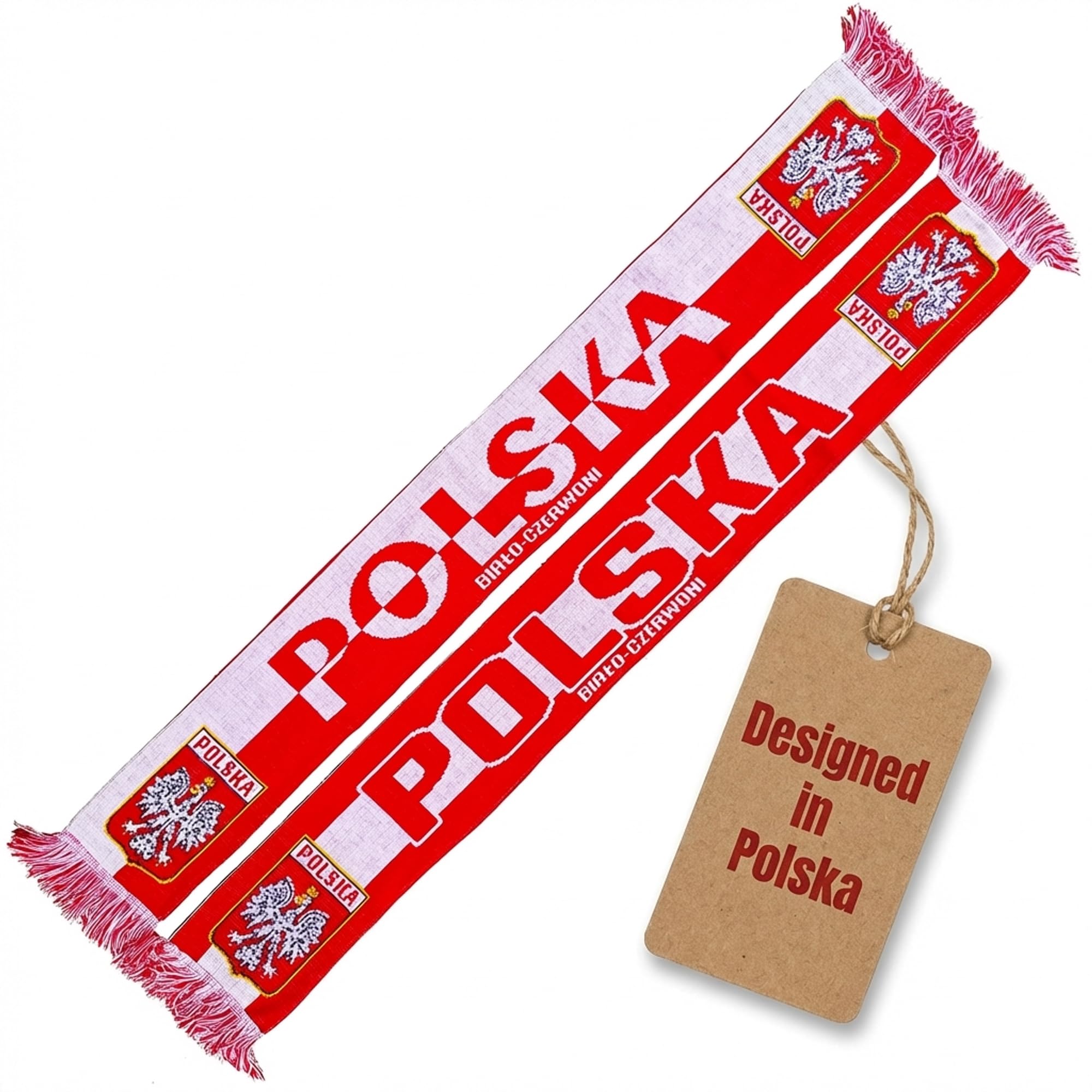 Generisch Poland scarf, polska (knitted scarf), European Champion, football scarf, cult scarf, souvenir scarf