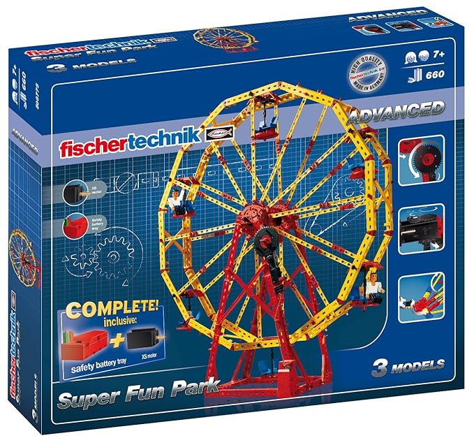 fischertechnik - 508775 ADVANCED Super Fun Park, Konstruktionsbaukasten