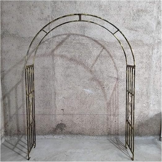 HZW Arco de jardín de Metal, Enrejado de Plantas trepadoras Arco de
