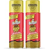 Bengal Gold Roach Spray - Odorless, Stain-Free Bug Spray for Home - Prevents Reinfestation for Up to 6 Months - 11 oz, 2 Pack