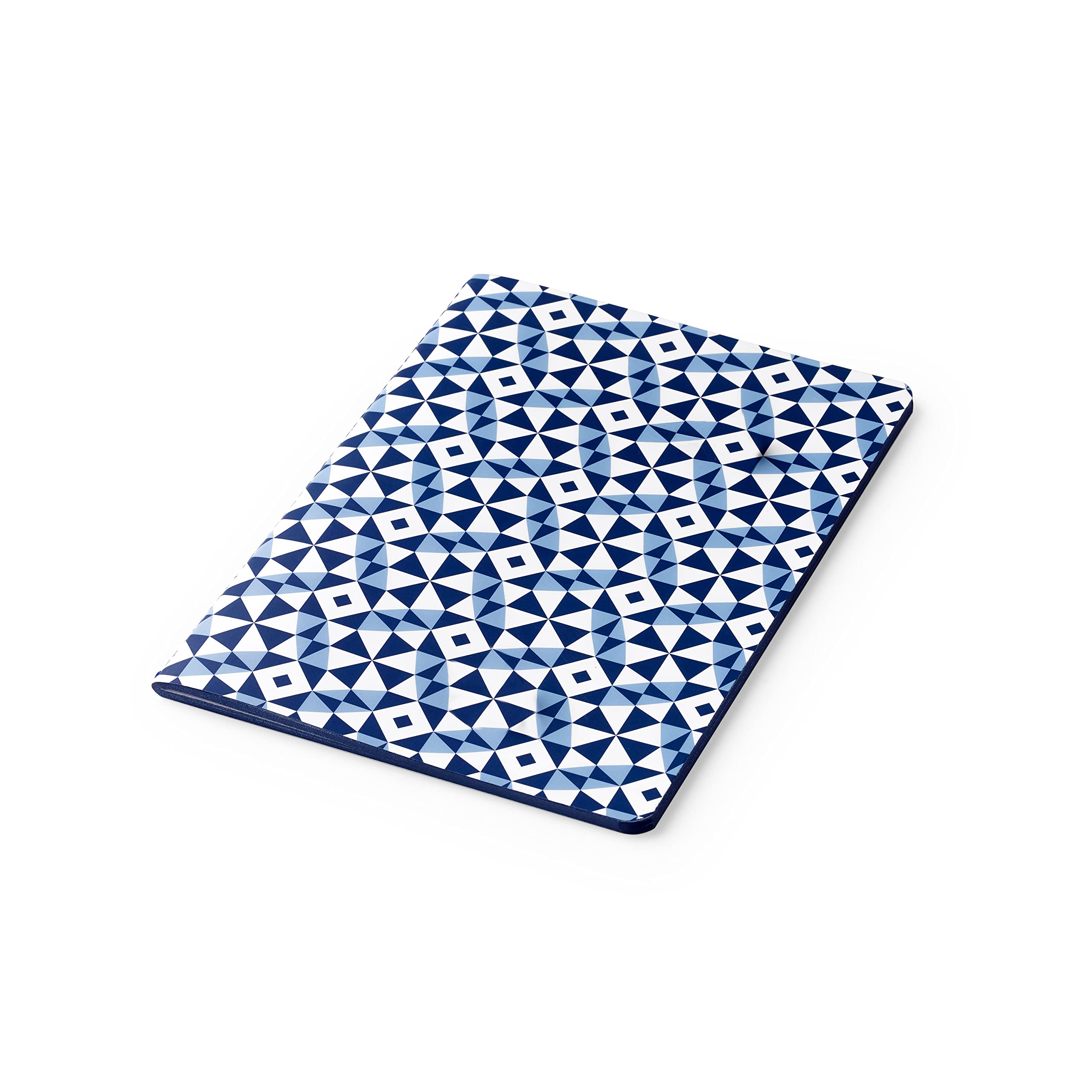 PdiPigna - GIO PONTI Collection - Lined notebook A5 singer thread, soft cover, diamond graphic