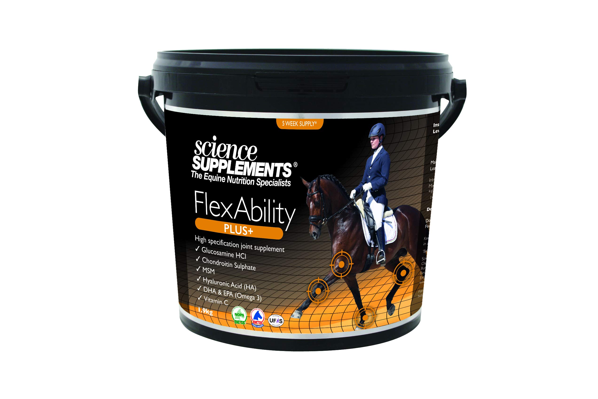 Trilanco Unisex's Science Supplements Flexibility Plus, Clear, 1.4 killogram