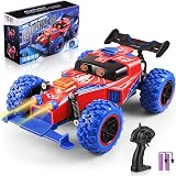 Kssvzz Spider 2.4GHz RC Monster Truck LED Lights 1:18 All Terrain 15 kmh view 1